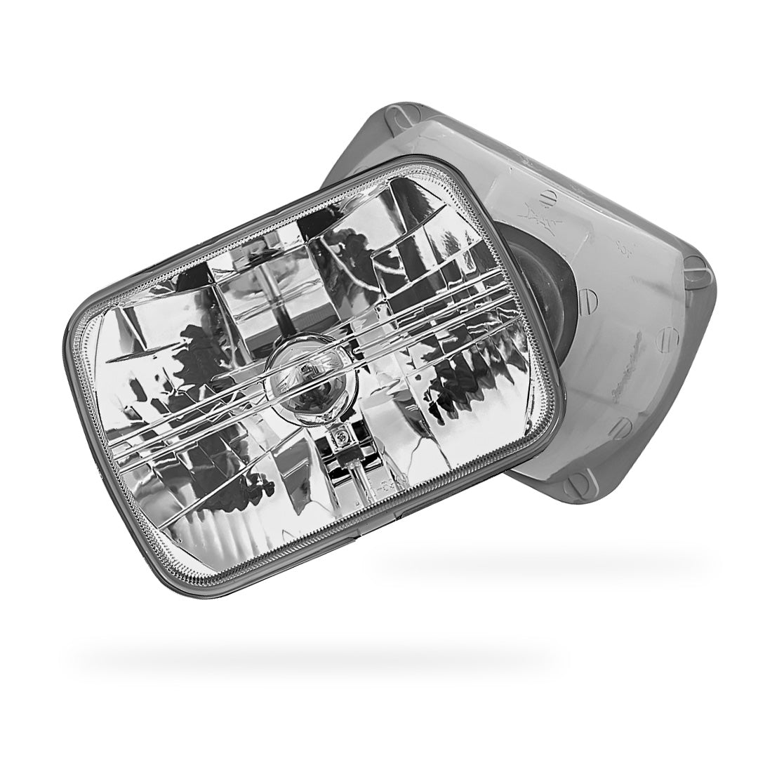 Ford Courier Ute (1981 - 1985) 7-inch Square Headlights LH + RH