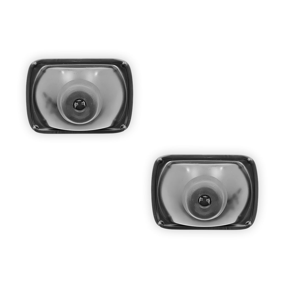 Mitsubishi Triton ME / MF / MG / MH / MJ / MK (1986 - 2006) Headlights with H4 Globe Glass Lens LH + RH