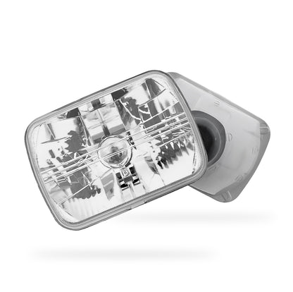 Mitsubishi Triton ME / MF / MG / MH / MJ / MK (1986 - 2006) Headlights with H4 Globe Glass Lens LH + RH