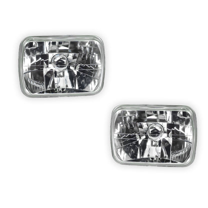 Toyota Surf N130 (1989 - 1991) Headlights with H4 Globe Glass Lens LH + RH