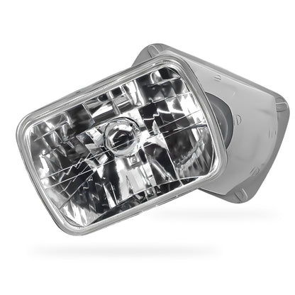 Toyota Supra A70 (1986 - 1992) Headlights with H4 Globe Glass Lens LH + RH