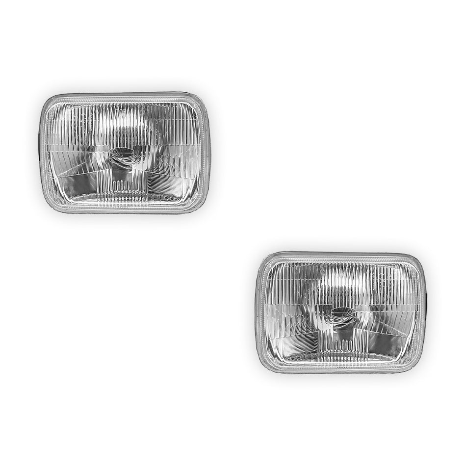 Toyota LiteAce M20 / M30 (1983 - 1989) Headlights with H4 Globe Glass Lens LH + RH