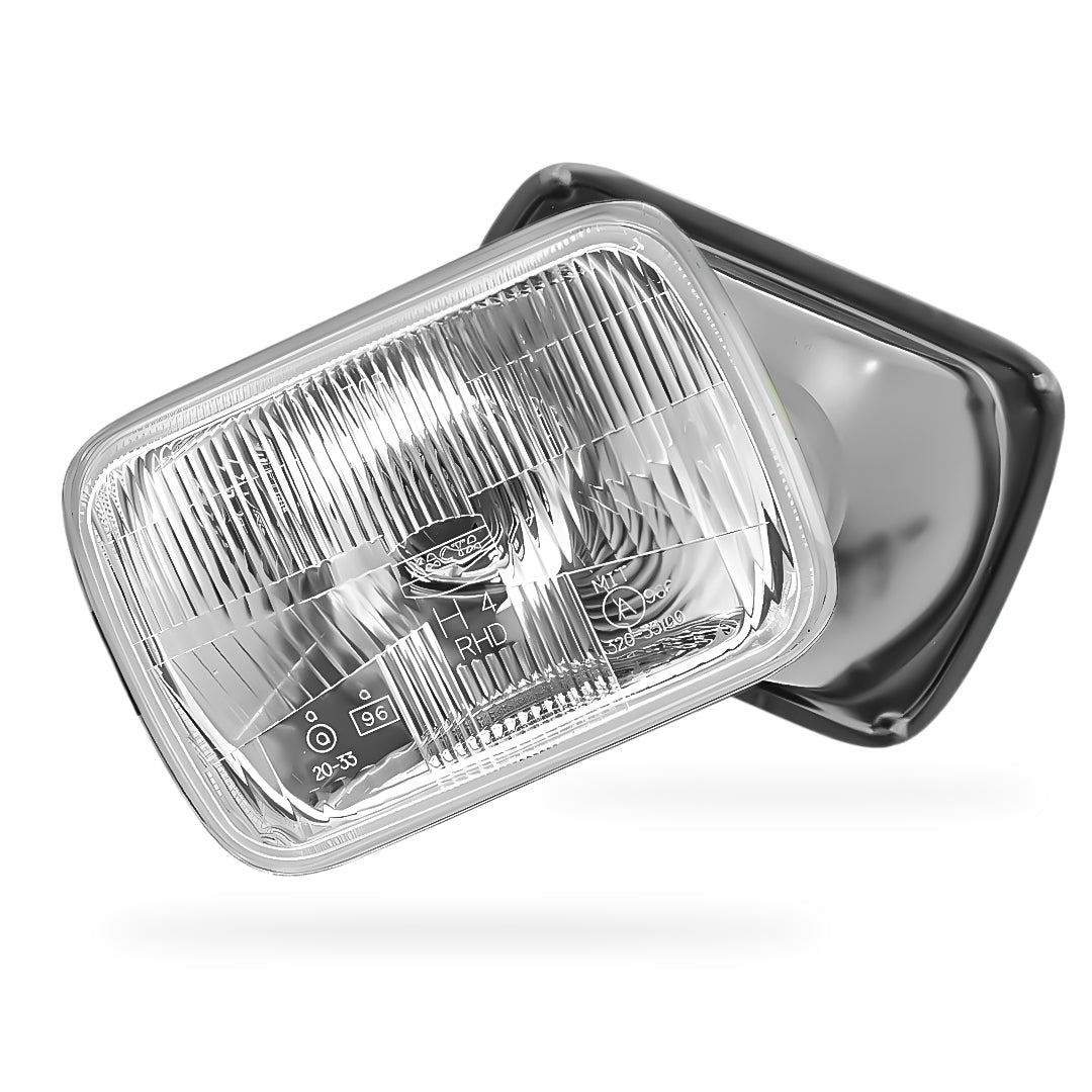 Toyota TownAce R20 / R30 Van (1992 - 1996) Headlights with H4 Globe Glass Lens LH + RH