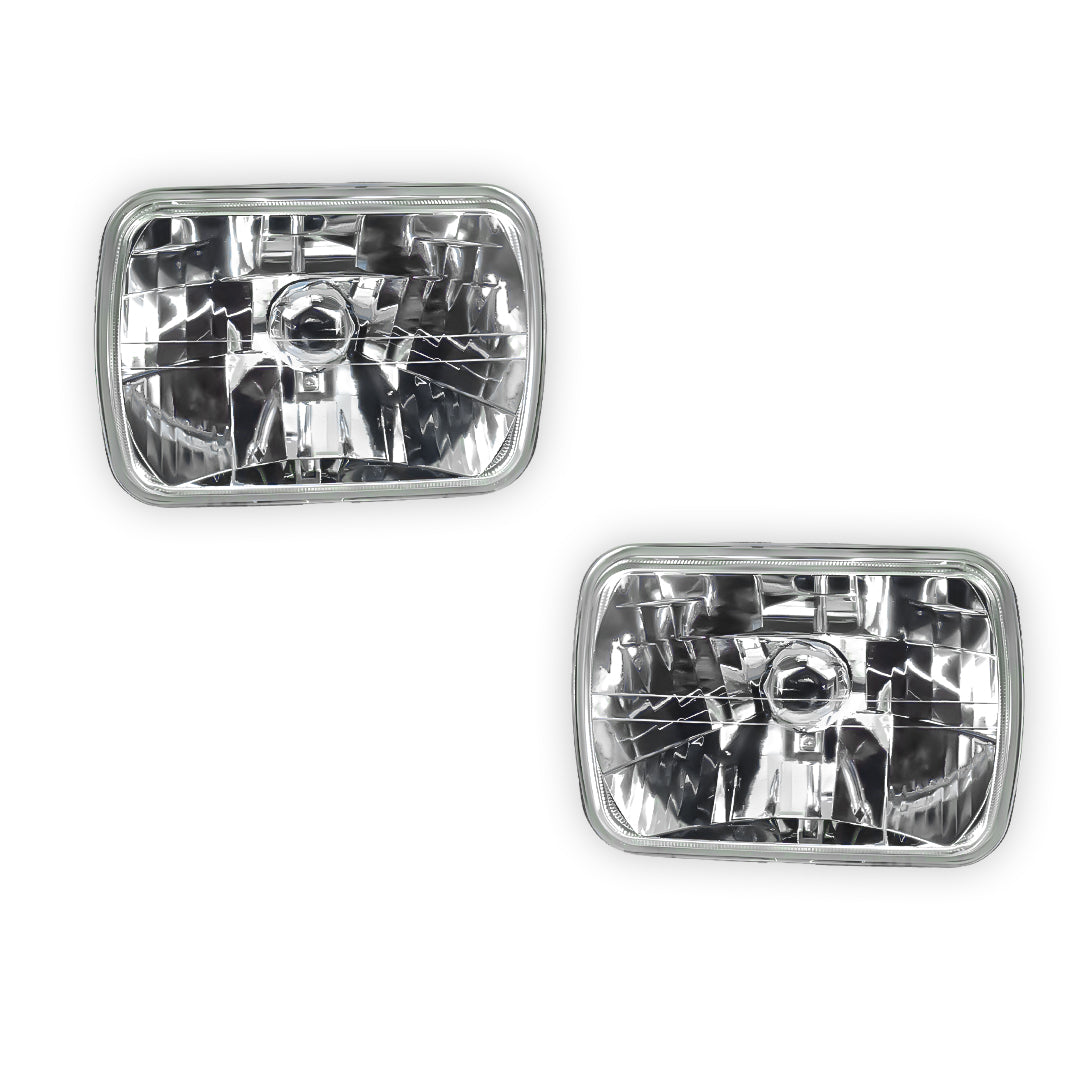 Toyota TownAce R20 / R30 Van (1992 - 1996) Headlights with H4 Globe Glass Lens LH + RH