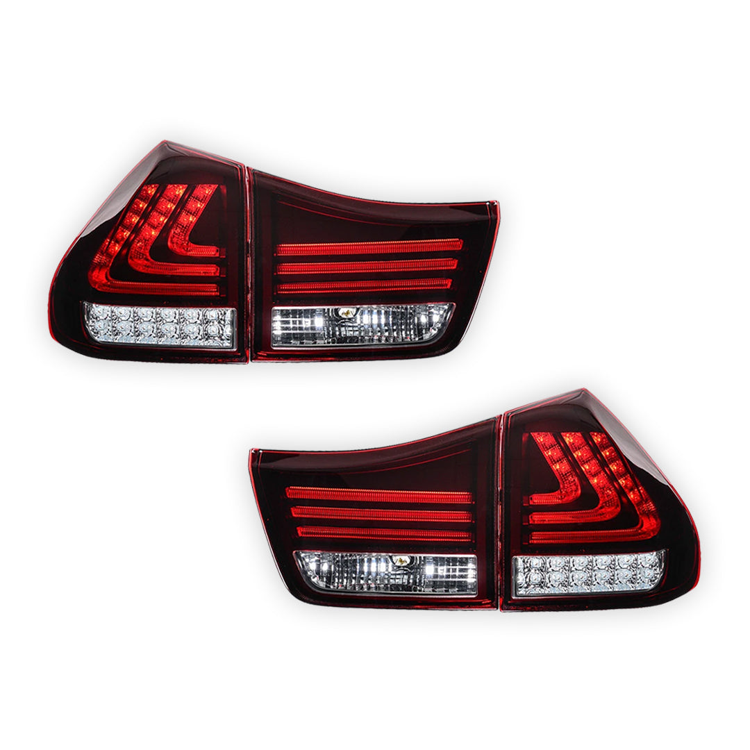 Lexus RX GSU / MCU / MHU (2003 - 2008) 3D LED Stripe Bar Tail Lights LH + RH