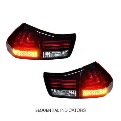 Lexus RX GSU / MCU / MHU (2003 - 2008) 3D LED Stripe Bar Tail Lights LH + RH