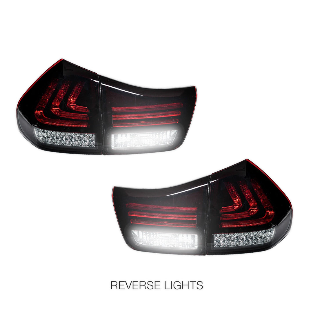 Lexus RX GSU / MCU / MHU (2003 - 2008) 3D LED Stripe Bar Tail Lights LH + RH