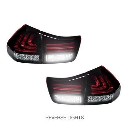 Lexus RX GSU / MCU / MHU (2003 - 2008) 3D LED Stripe Bar Tail Lights LH + RH