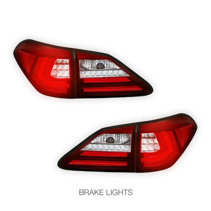 Lexus RX GSU / MCU / MHU / AGL / GGL / GYL (2008 - 2015) Sequential 3D LED Stripe Bar Tail Lights LH + RH