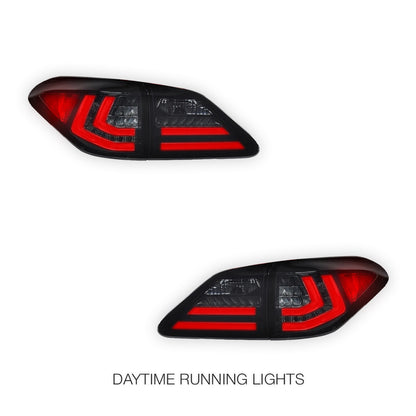 Lexus RX GSU / MCU / MHU / AGL / GGL / GYL (2008 - 2015) Sequential 3D LED Stripe Bar Tail Lights LH + RH