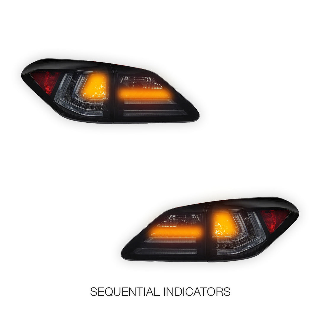 Lexus RX GSU / MCU / MHU / AGL / GGL / GYL (2008 - 2015) Sequential 3D LED Stripe Bar Tail Lights LH + RH