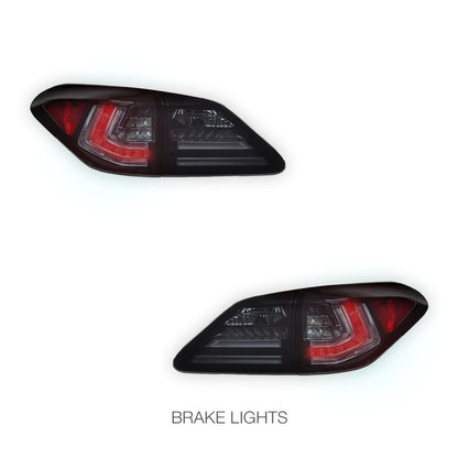 Lexus RX GSU / MCU / MHU / AGL / GGL / GYL (2008 - 2015) Sequential 3D LED Stripe Bar Tail Lights LH + RH