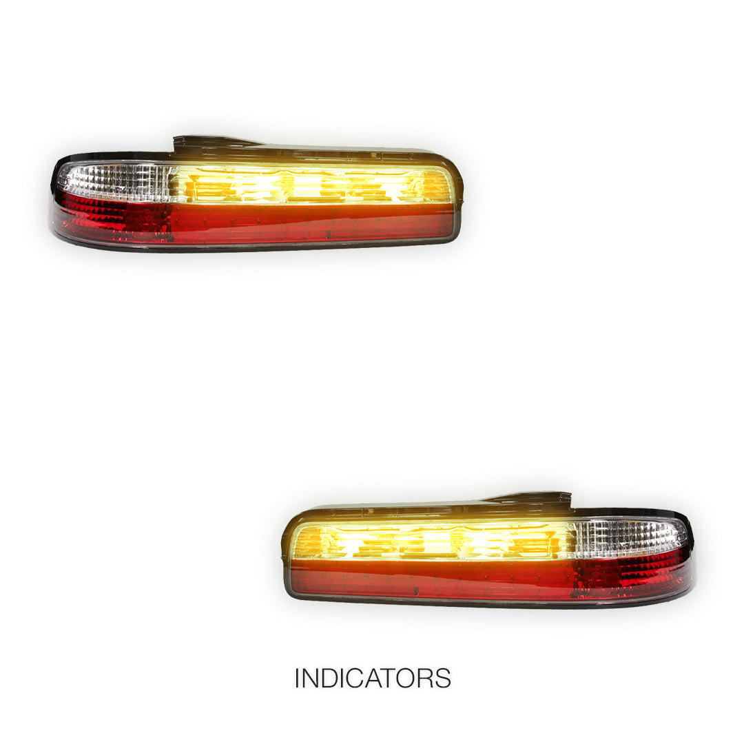 Nissan Silvia S13 (1988 - 1993) JDM LED Tail Lights LH + RH