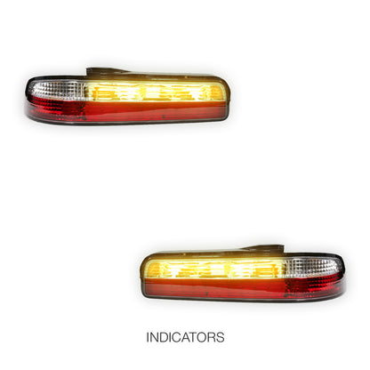 Nissan Silvia S13 (1988 - 1993) JDM LED Tail Lights LH + RH