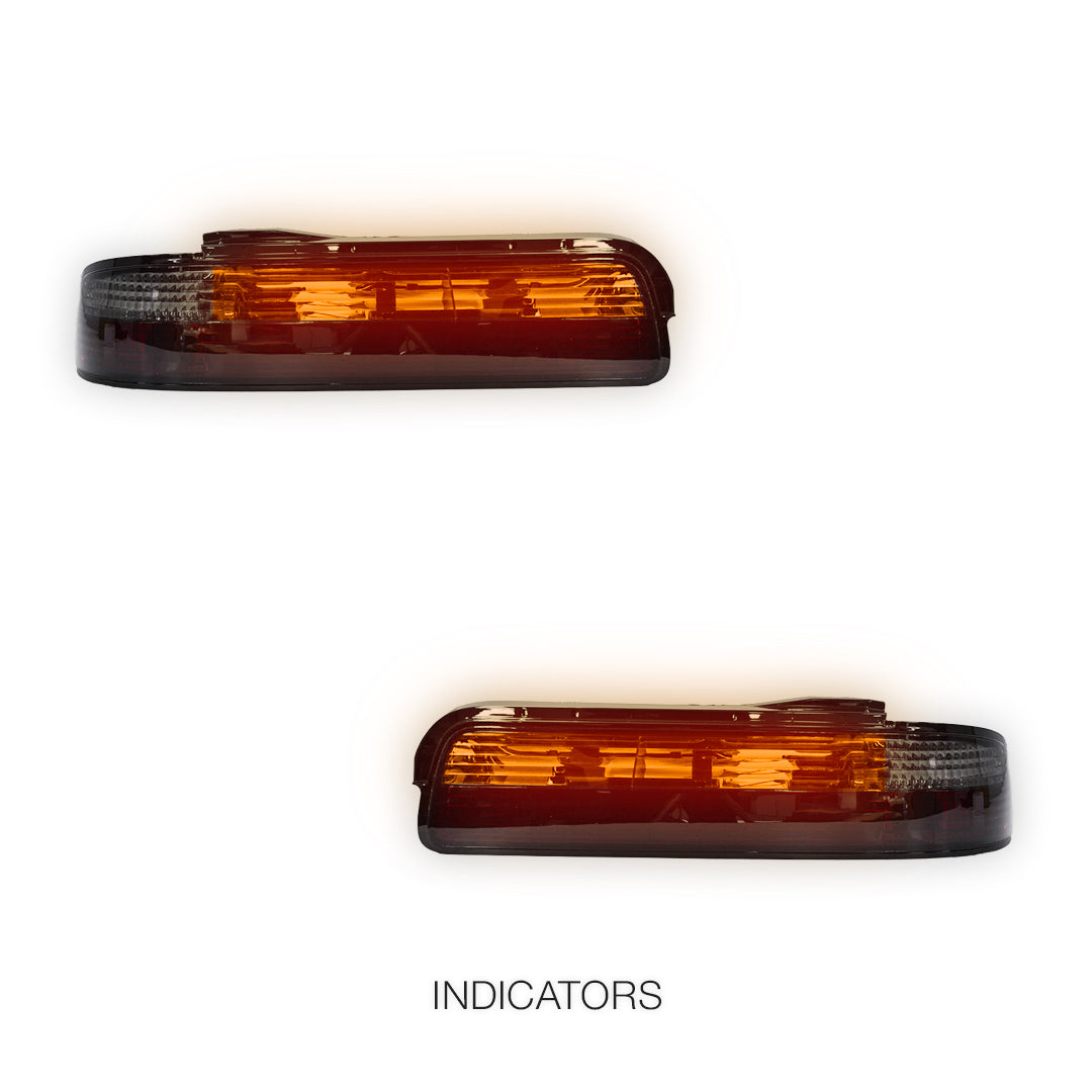 Nissan Silvia S13 (1988 - 1993) JDM LED Tail Lights LH + RH