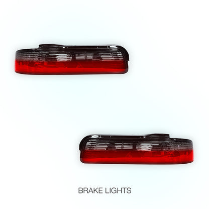 Nissan Silvia S13 (1988 - 1993) JDM LED Tail Lights LH + RH