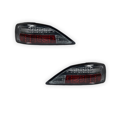 Nissan Silvia S15 (1999 - 2001) YASHIO Factory Smoked Sequential LED Tail Lights LH + RH