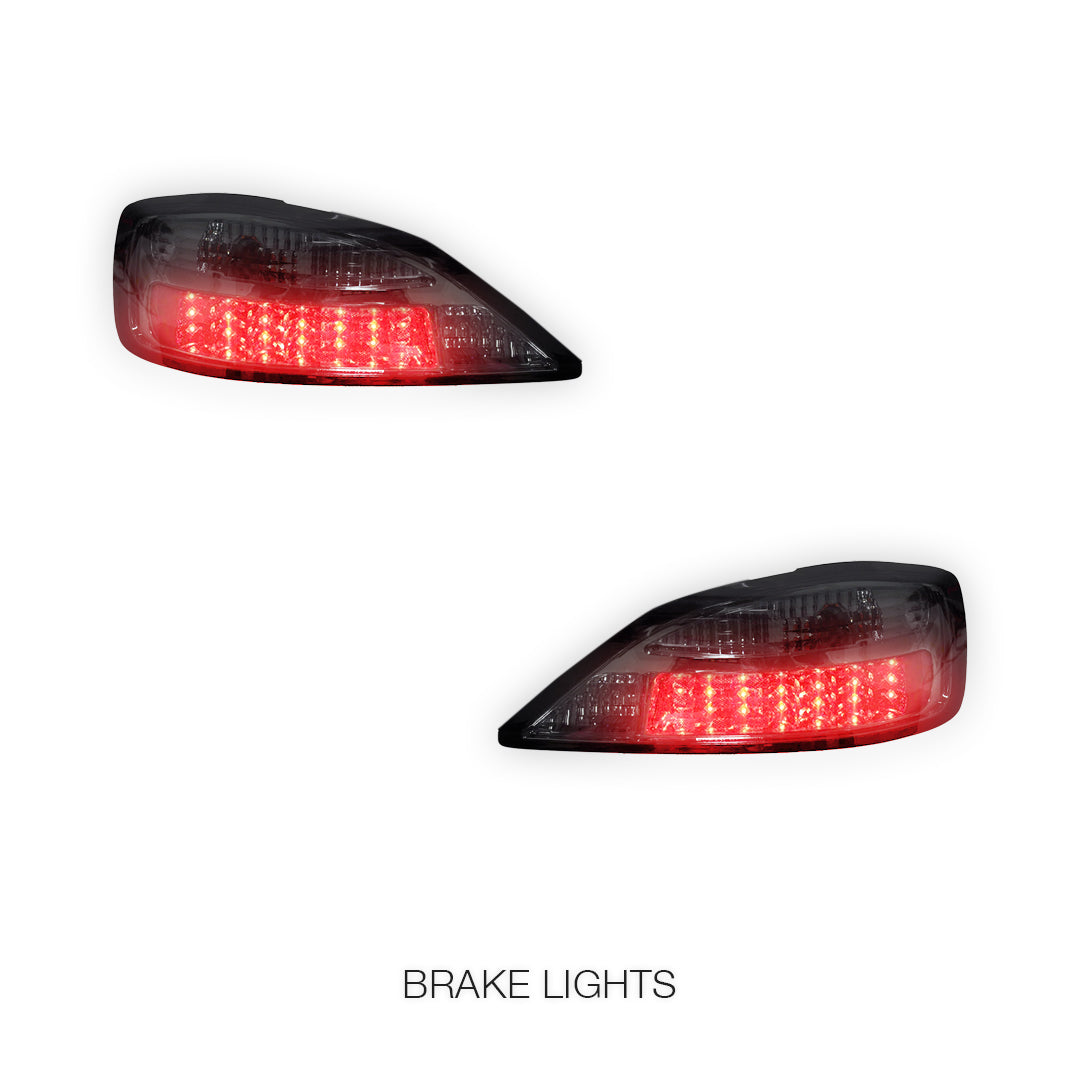 Nissan Silvia S15 (1999 - 2001) YOSHIO Style Smoked LED Tail Lights LH + RH