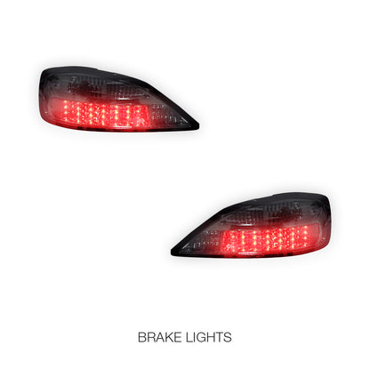 Nissan Silvia S15 (1999 - 2001) YOSHIO Style Smoked LED Tail Lights LH + RH