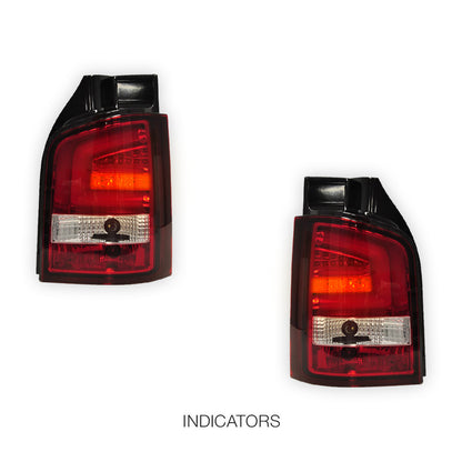 Volkswagen Transporter T5 (2004 - 2015) LED Tail Lights LH + RH