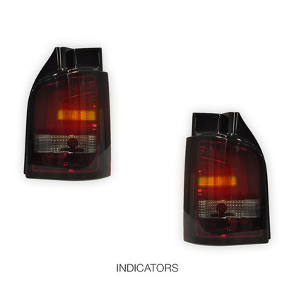 Volkswagen Transporter T5 (2004 - 2015) LED Tail Lights LH + RH