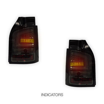 Volkswagen Transporter T5 (2004 - 2015) LED Tail Lights LH + RH