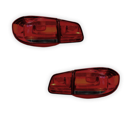 Volkswagen Tiguan N5 (2008 - 2011) Update Style LED 3D Stripe Bar Tail Lights LH + RH