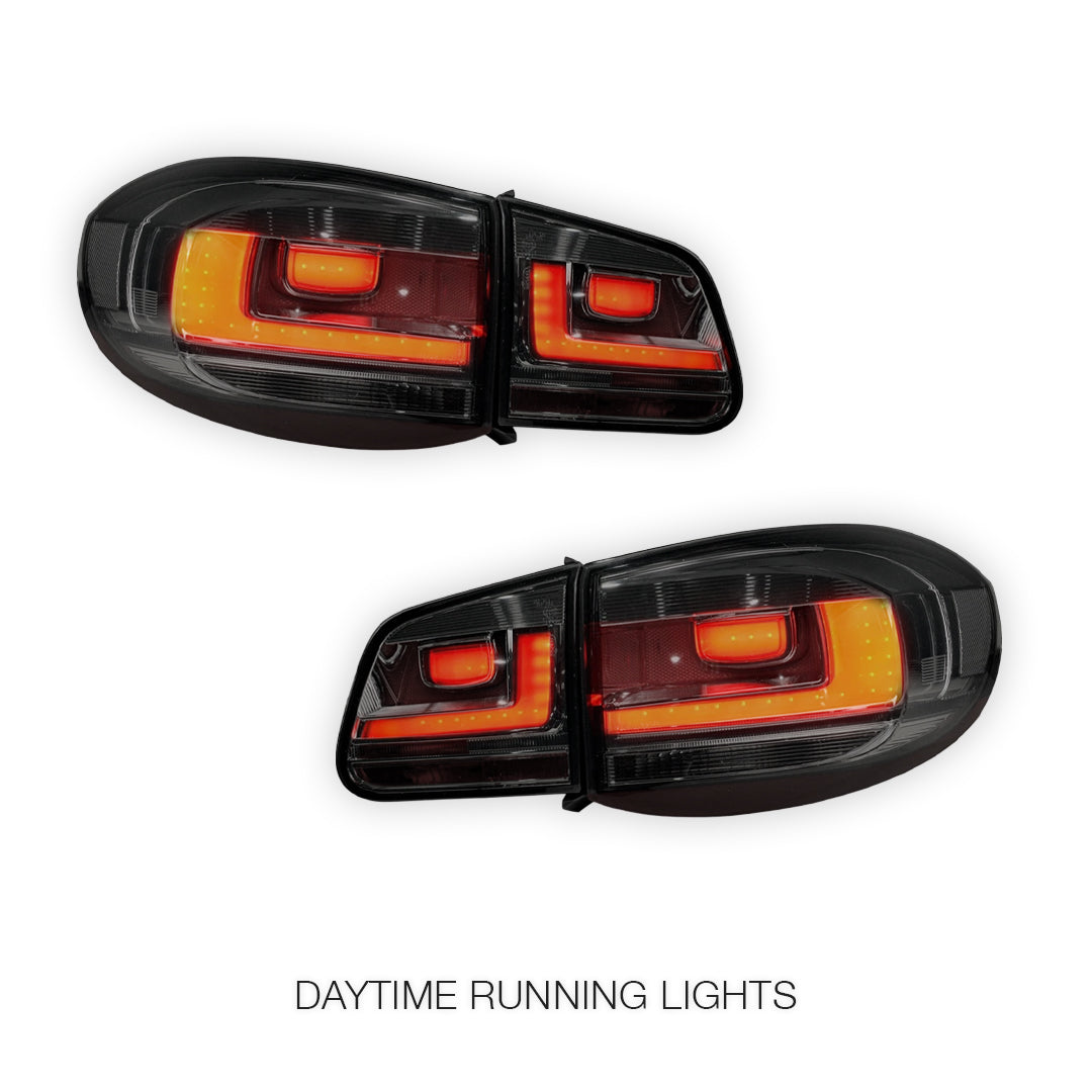 Volkswagen Tiguan N5 (2008 - 2011) Update Style LED 3D Stripe Bar Tail Lights LH + RH