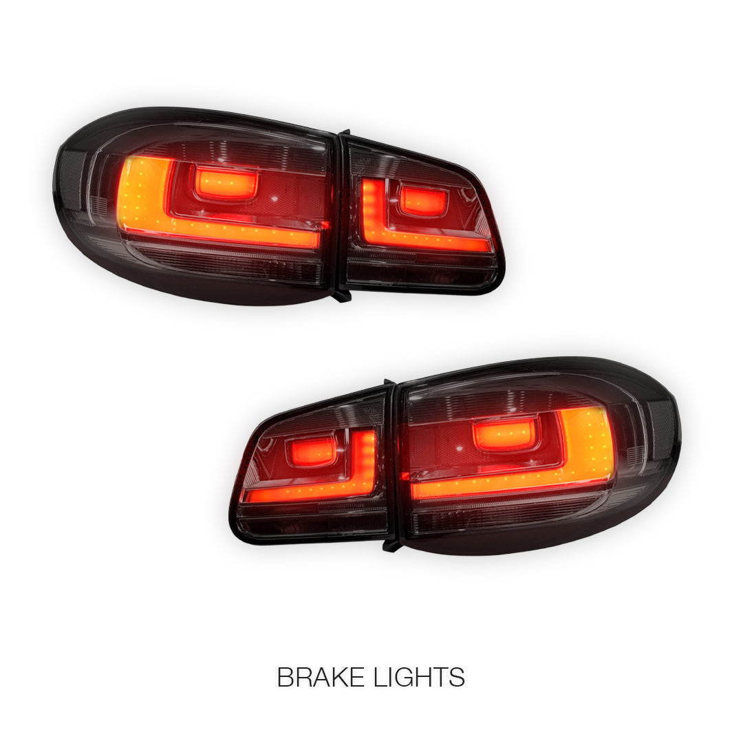 Volkswagen Tiguan N5 (2008 - 2011) Update Style LED 3D Stripe Bar Tail Lights LH + RH