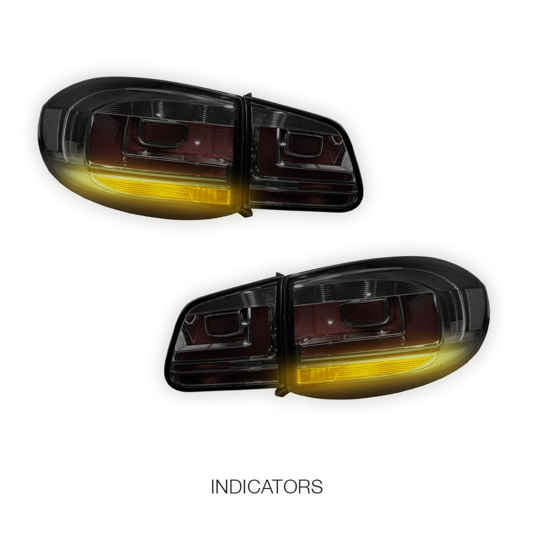 Volkswagen Tiguan N5 (2008 - 2011) Update Style LED 3D Stripe Bar Tail Lights LH + RH
