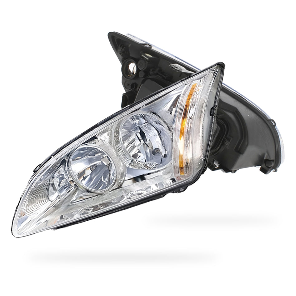 Ford Focus LS / LT Emark (2005 - 2009) Chrome Headlights LH + RH