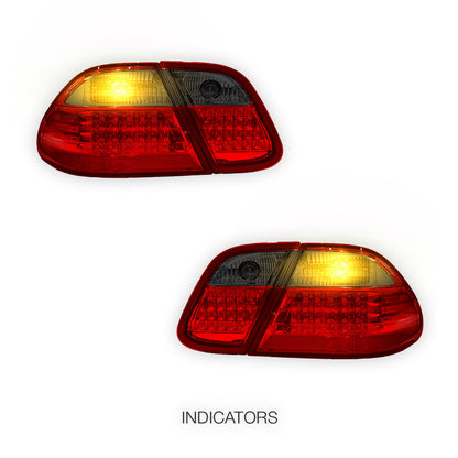 Mercedes-Benz CLK-Class A208 / C208 (1997 - 2002) LED Tail Lights LH + RH