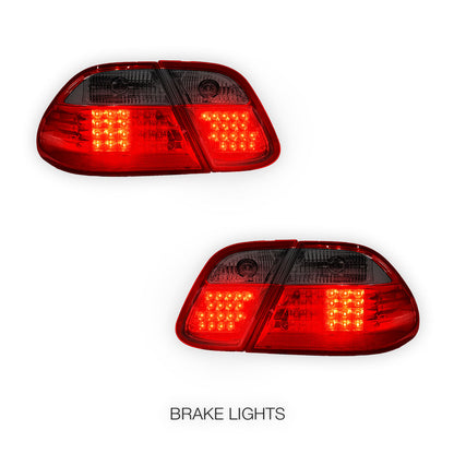 Mercedes-Benz CLK-Class A208 / C208 (1997 - 2002) LED Tail Lights LH + RH
