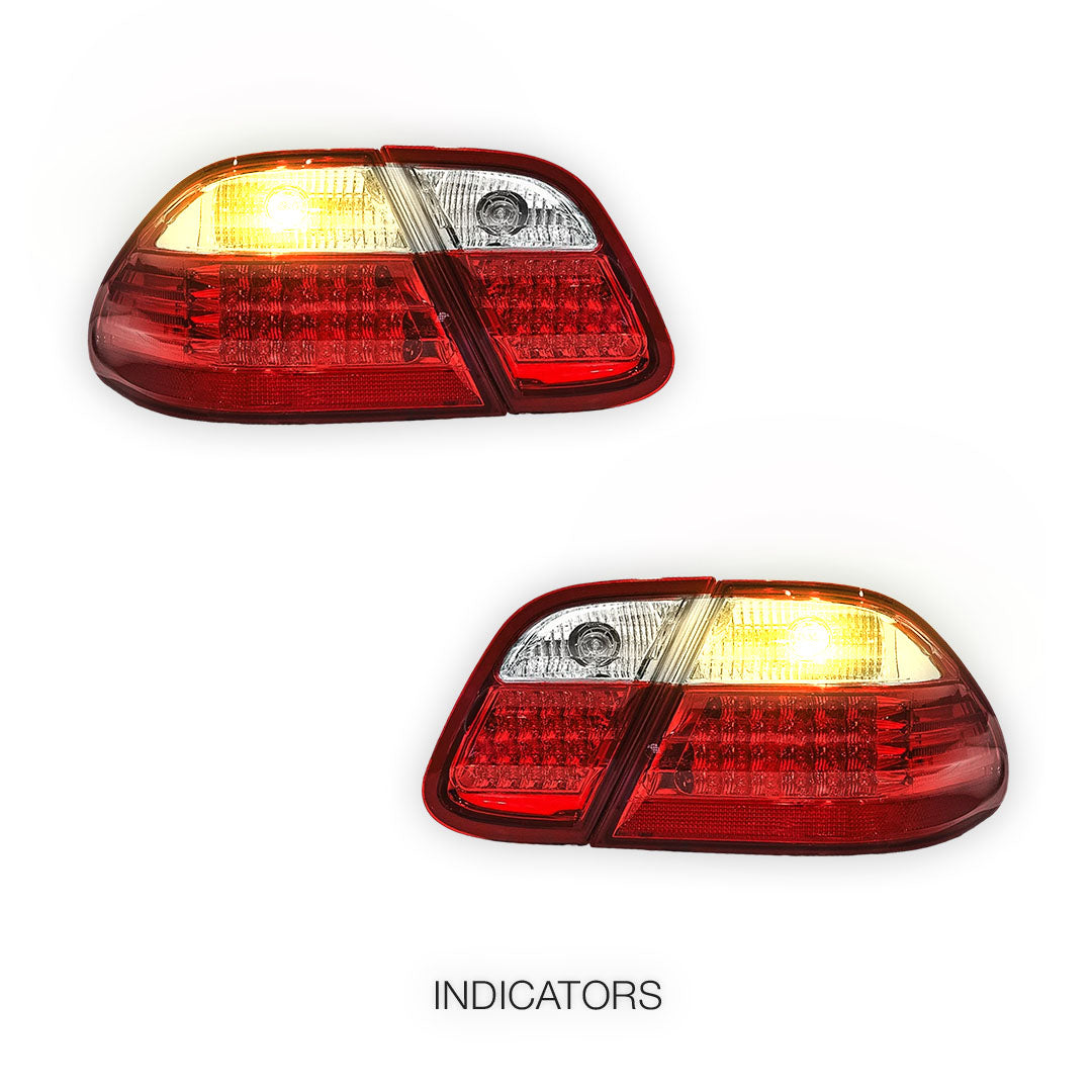 Mercedes-Benz CLK-Class A208 / C208 (1997 - 2002) LED Tail Lights LH + RH