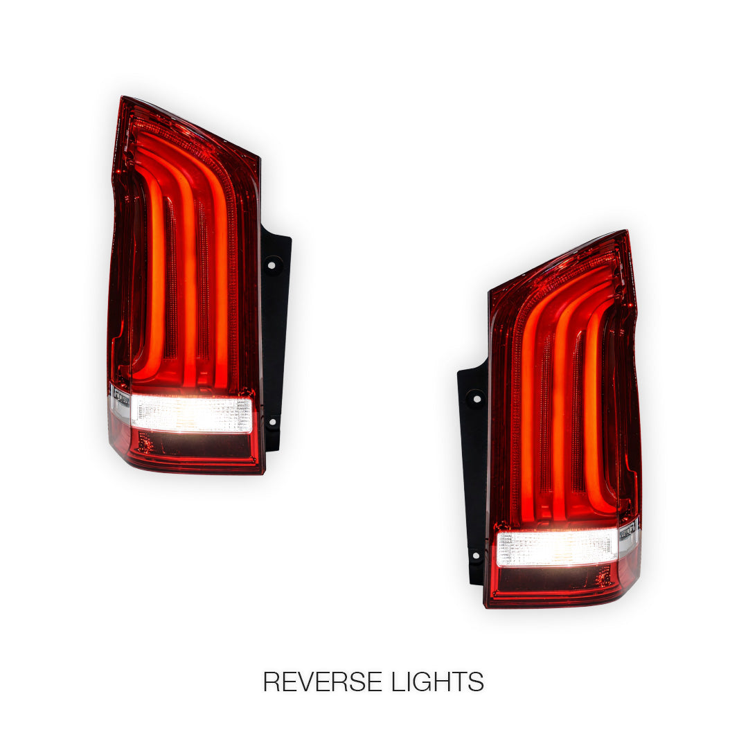 Mercedes-Benz Valente W447 (2015 - 2024) Sequential LED Tail Lights LH + RH