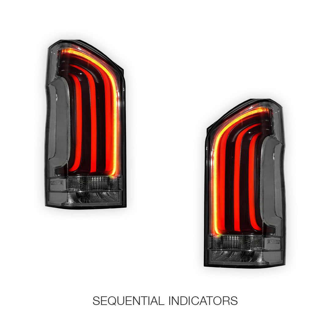 Mercedes-Benz Valente W447 (2015 - 2024) Sequential LED Tail Lights LH + RH