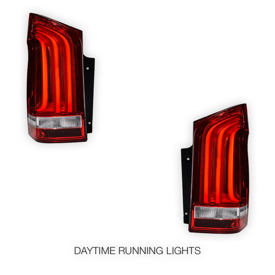 Mercedes-Benz V-Class W447 (2015 - 2024) Sequential LED Tail Lights LH + RH