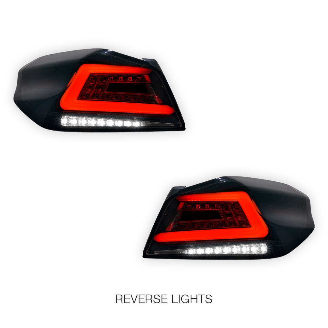 Subaru WRX VA (2014 - 2021) Sequential LED 3D Stripe Bar Tail Lights LH + RH