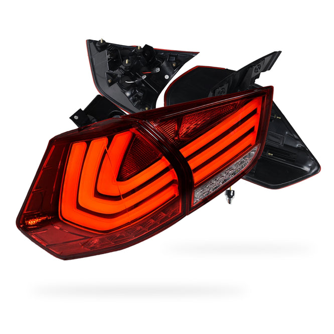 Nissan X-Trail T32 (2014 - 2017) Full Red LED 3D Stripe Bar Tail Lights LH + RH