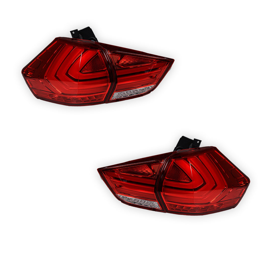 Nissan X-Trail T32 (2014 - 2017) Full Red LED 3D Stripe Bar Tail Lights LH + RH