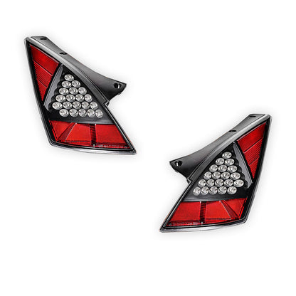 Nissan 350Z Z33 (2003 - 2005) JDM Black LED Tail Lights LH + RH