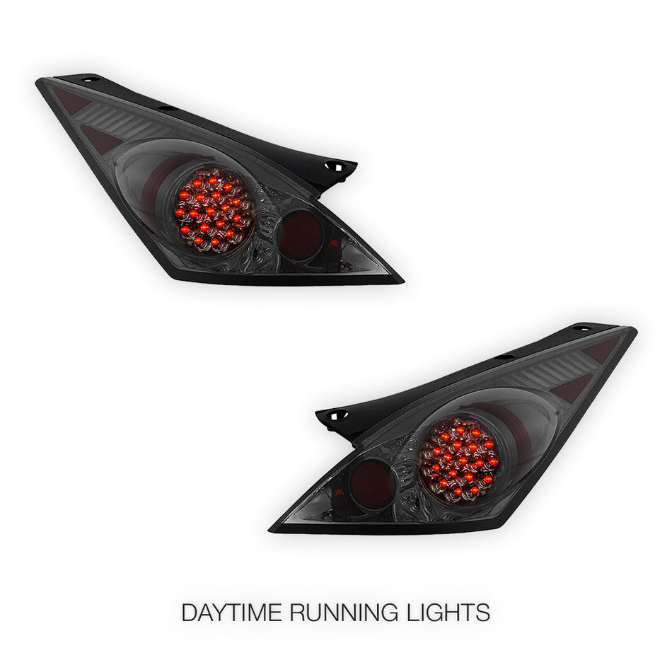 Nissan 350Z Z33 (2003 - 2005) Full Smoked LED Tail Lights LH + RH