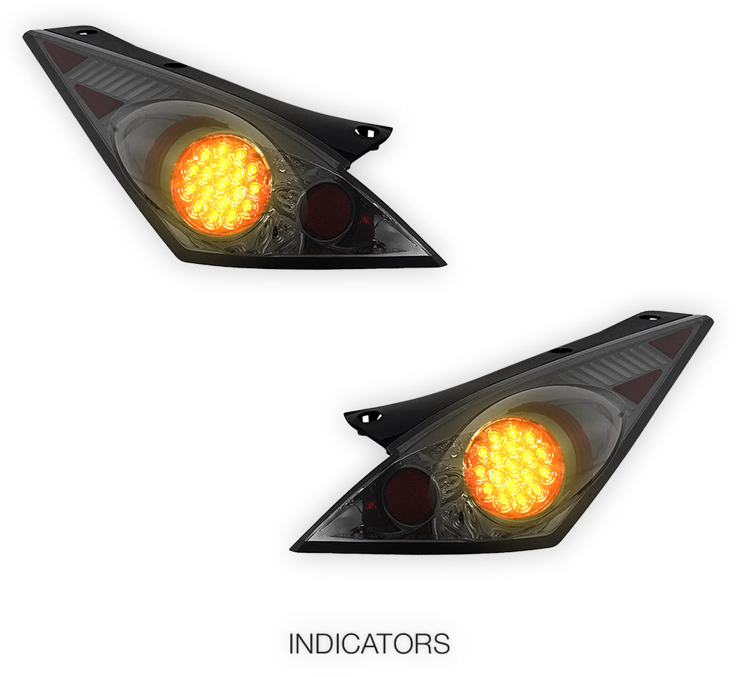 Nissan 350Z Z33 (2003 - 2005) Full Smoked LED Tail Lights LH + RH