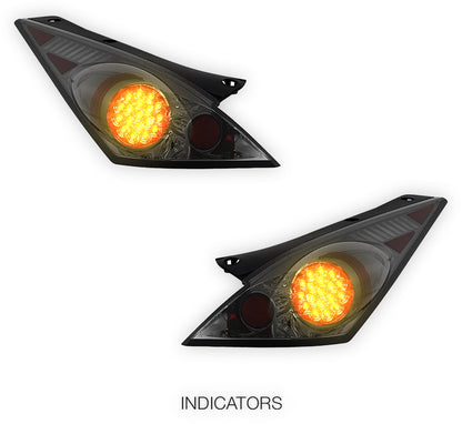 Nissan 350Z Z33 (2003 - 2005) Full Smoked LED Tail Lights LH + RH