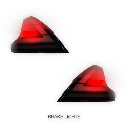 Nissan 370Z Z34 (2008 - 2021) Smoked Sequential Full LED Tail Lights LH + RH
