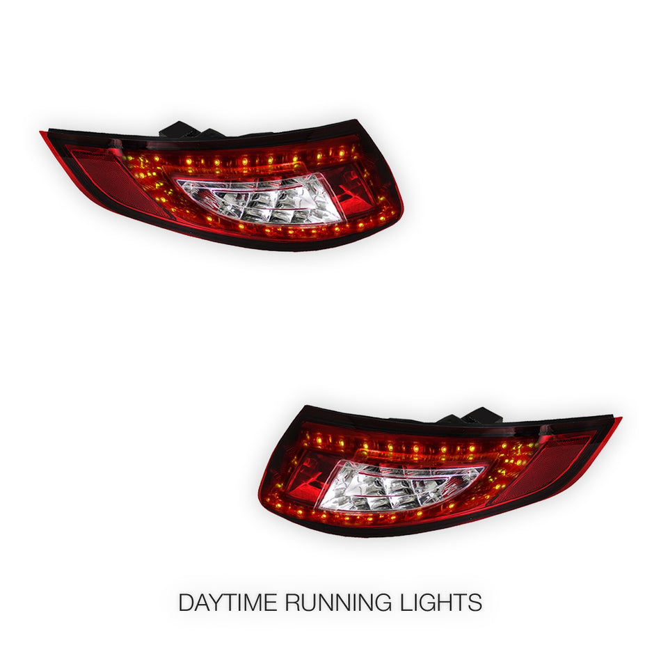 Porsche 911 997 Series (2005 - 2008) Full LED Tail Lights LH + RH