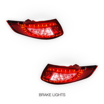 Porsche 911 997 Series (2005 - 2008) Full LED Tail Lights LH + RH