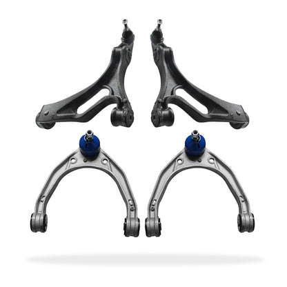 Volkswagen Touareg 7L / 7P (2002 - 2010) Front Upper and Lower Control Arms LH + RH