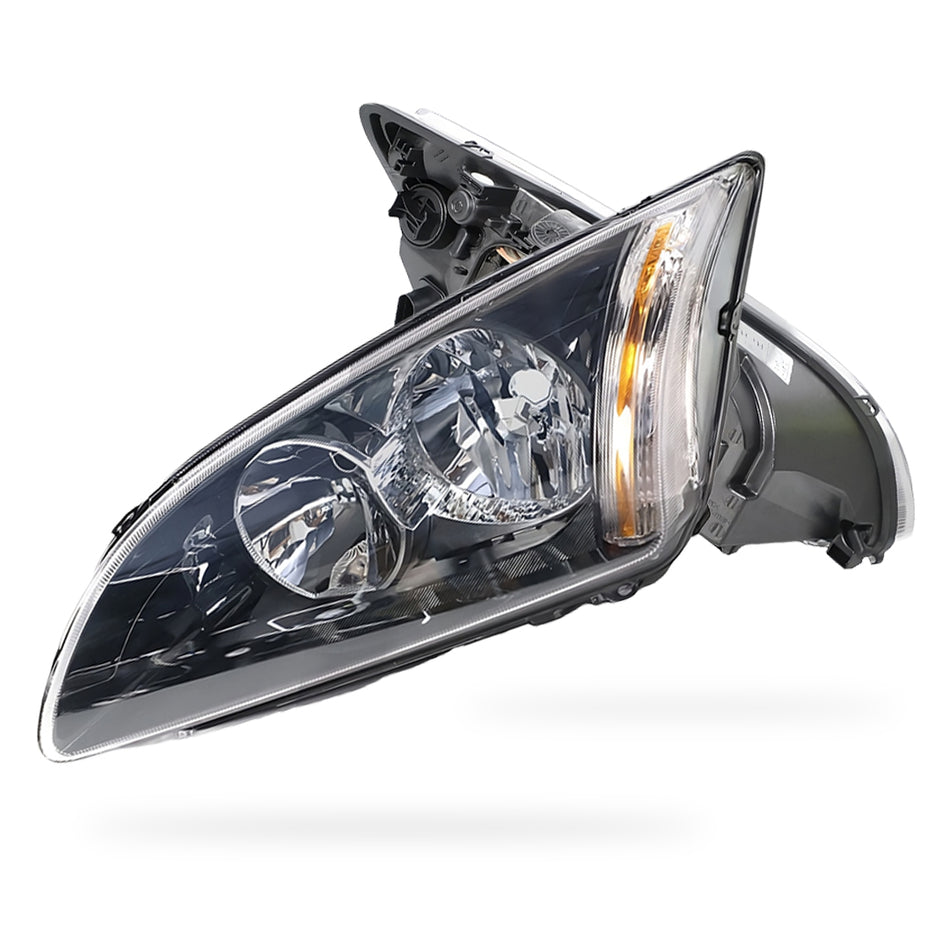 Ford Focus LS / LT (2005 - 2009) Black Headlights LH + RH