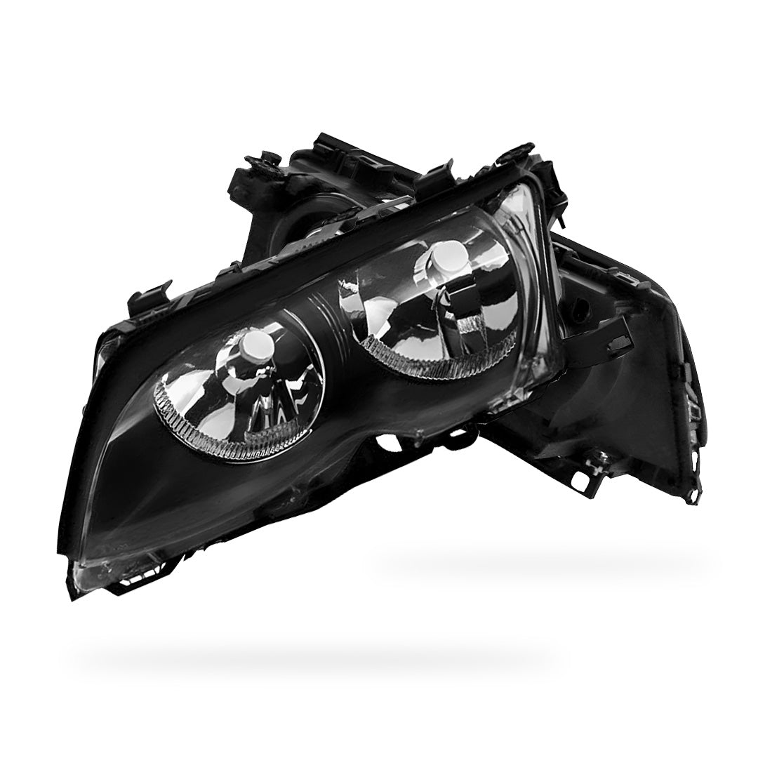 BMW 3 Series E46 Sedan (2001 - 2005) Non-Xenon Headlights LH + RH